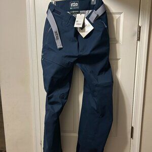 STIO Mens Environ Ski Pants, Large/Long Length New